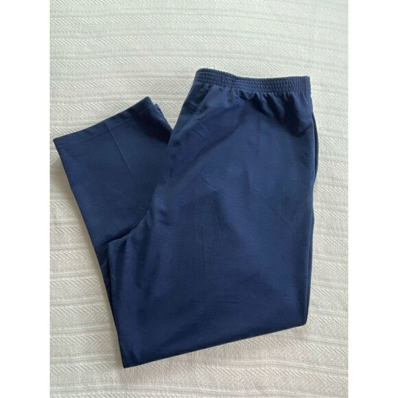 ALFRED DUNNER Women’s SIZE XLARGE Relax & Enjoy Classic Fit Pants - Heather blue - Picture 4 of 6